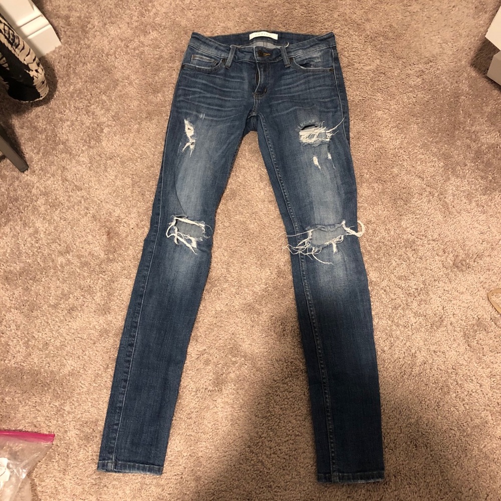 Eunina Mid Rise Skinny Jeans